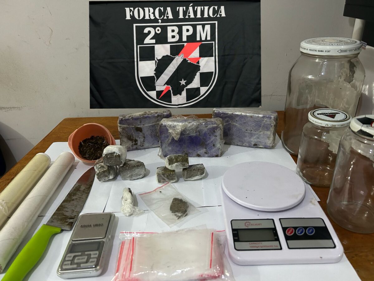 Em Três Lagoas, Polícia Militar prende mulher por tráfico de drogas