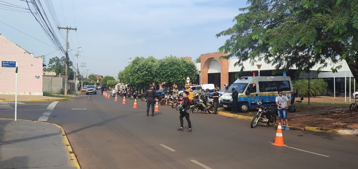 Polícia Militar e Deptran realizam curso de atualização de Agentes de Trânsito