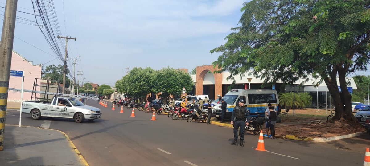 Polícia Militar e Deptran realizam curso de atualização de Agentes de Trânsito