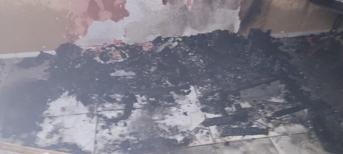 Durante incêndio, mulher pula de janela de apartamento com os filhos em Três Lagoas