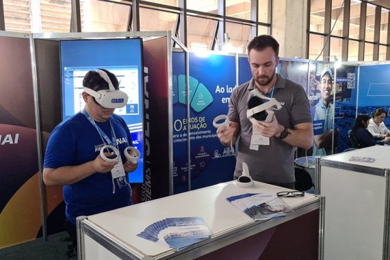 Senai apresenta portfólio de soluções no 1º Congresso dos Municípios de MS
