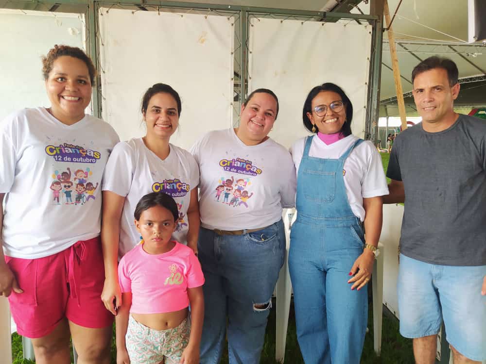 Dia das Crianças em Brasilândia foi comemorado com diversão para toda a família