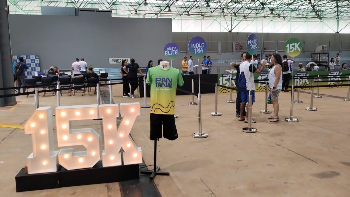 Sesi inicia entrega de kits para participantes da Corrida do Pantanal
