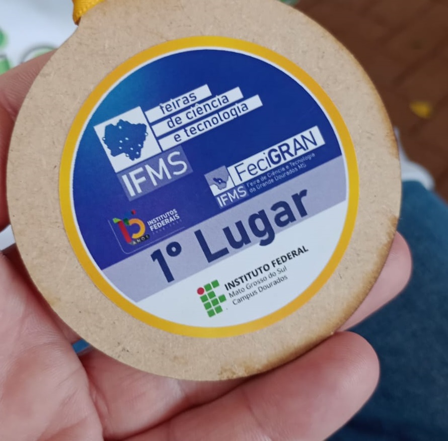 Estudantes da Escola Sesi são premiados na semana de ciência e tecnologia do IFMS