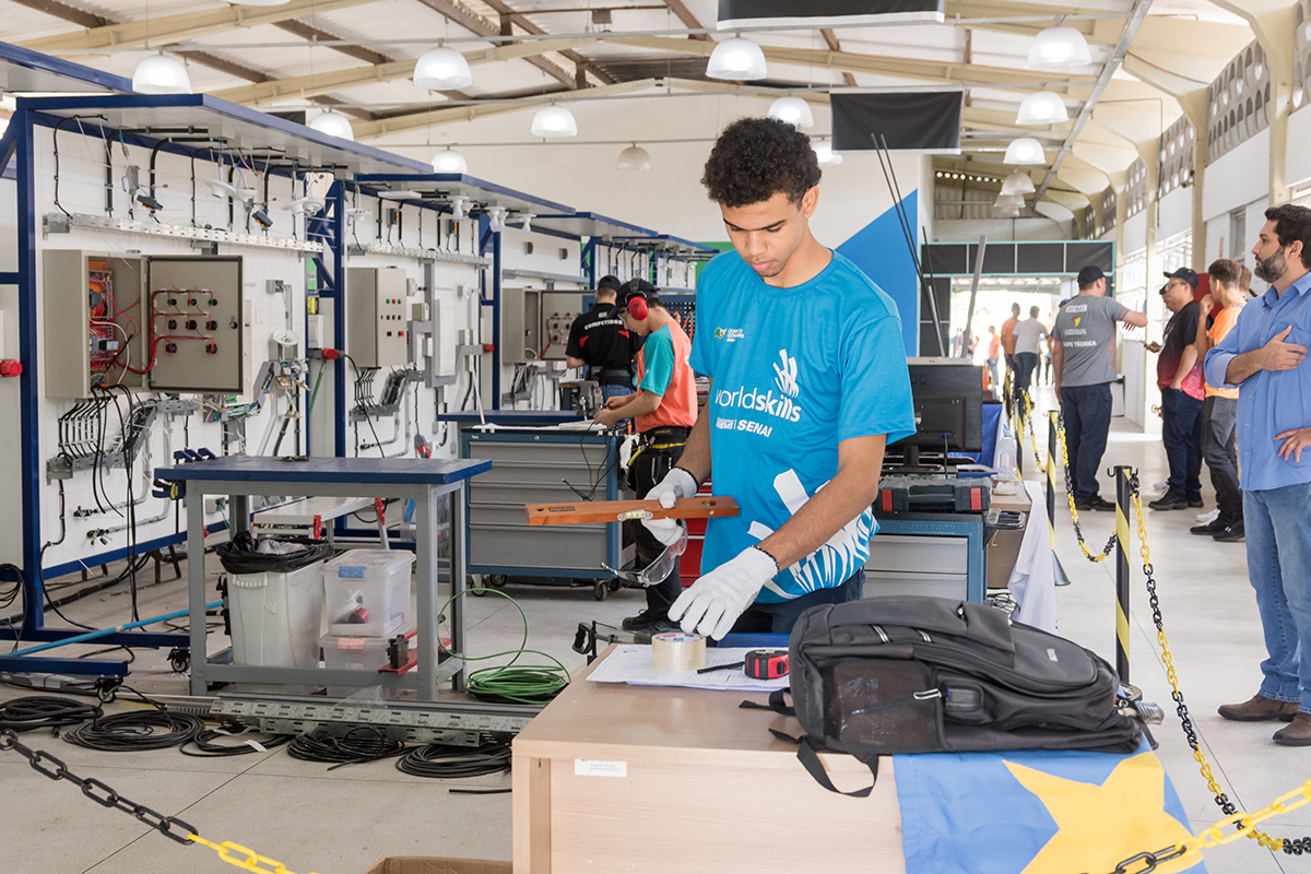 Alunos do Senai MS participam de seletivas para WorldSkills, a Copa do Mundo das profissões técnicas