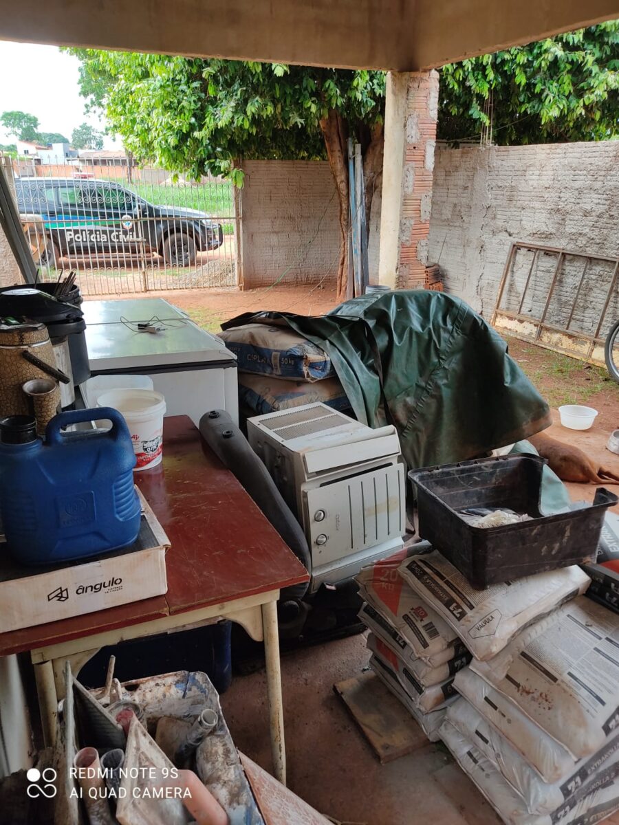 Larápio é preso por furtar materiais de construção da empresa onde trabalhava em Selvíria