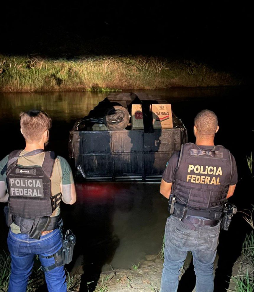 Polícia Federal apreende carga de cigarros contrabandeados em Naviraí