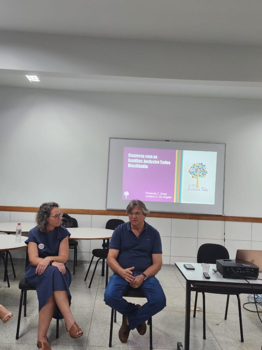Projeto Evoluir – Inclusive Todos promove roda de conversa com a comunidade escolar em Brasilândia