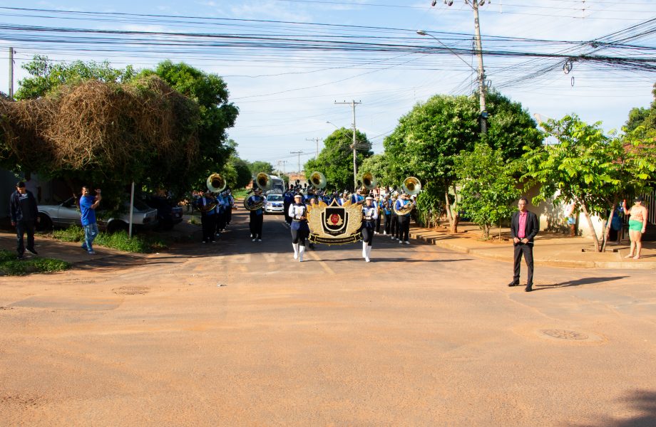 Jardim Brasília recebe primeira ação do projeto “Despertar com Música” da Banda Cristo Redentor