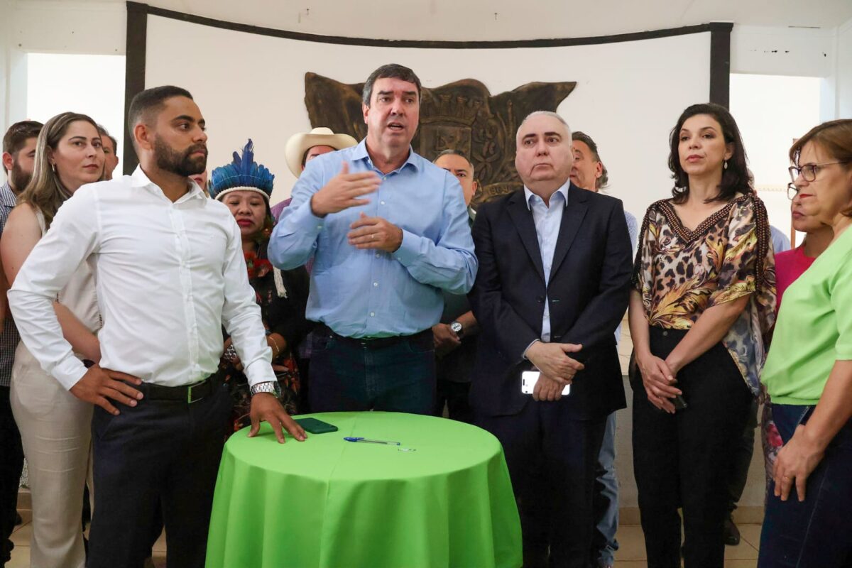 Investimentos de R$ 27 milhões: governador confere andamento de obras e reformas de escolas em MS Investimentos de R$ 27 milhões: governador confere andamento de obras e reformas de escolas em MS