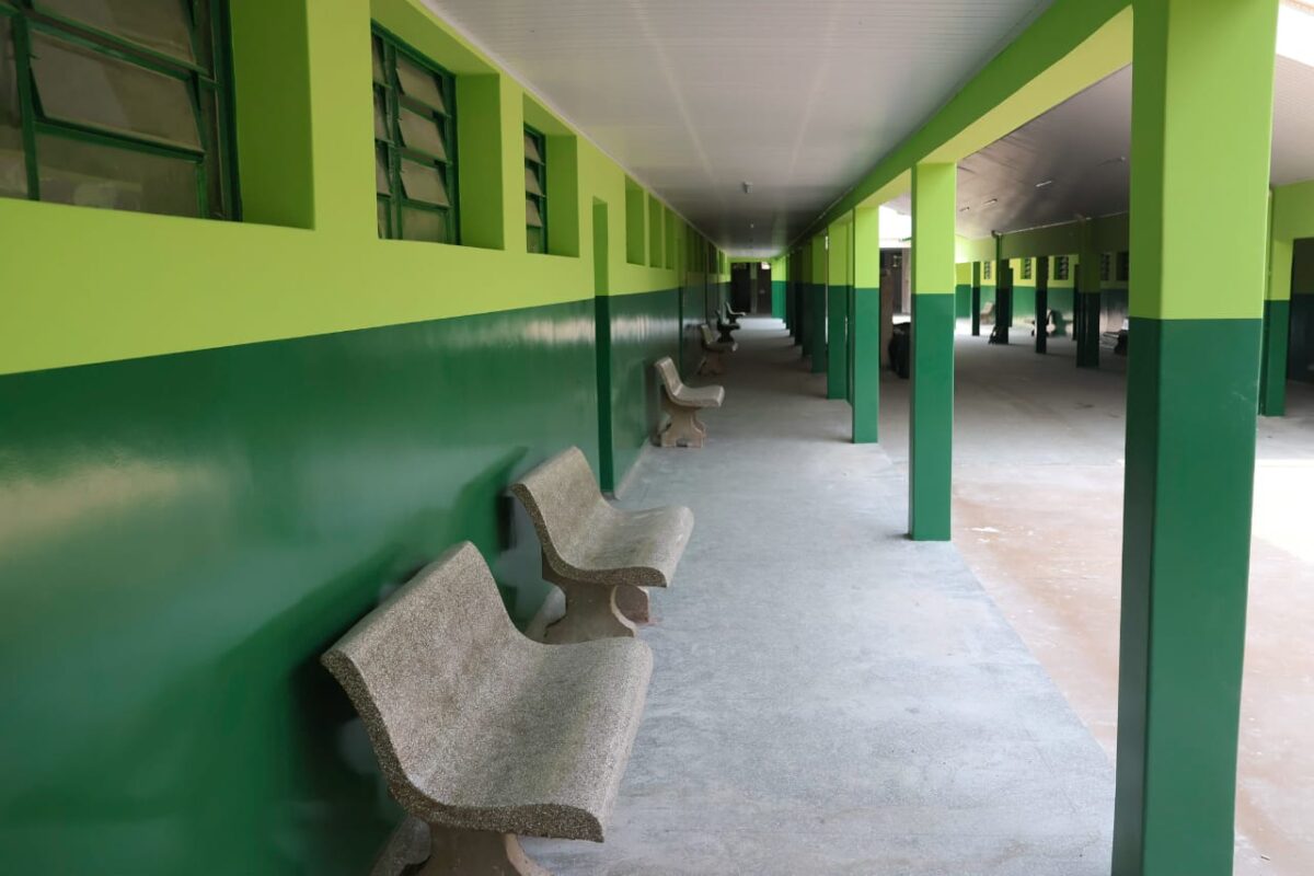 Investimentos de R$ 27 milhões: governador confere andamento de obras e reformas de escolas em MS Investimentos de R$ 27 milhões: governador confere andamento de obras e reformas de escolas em MS