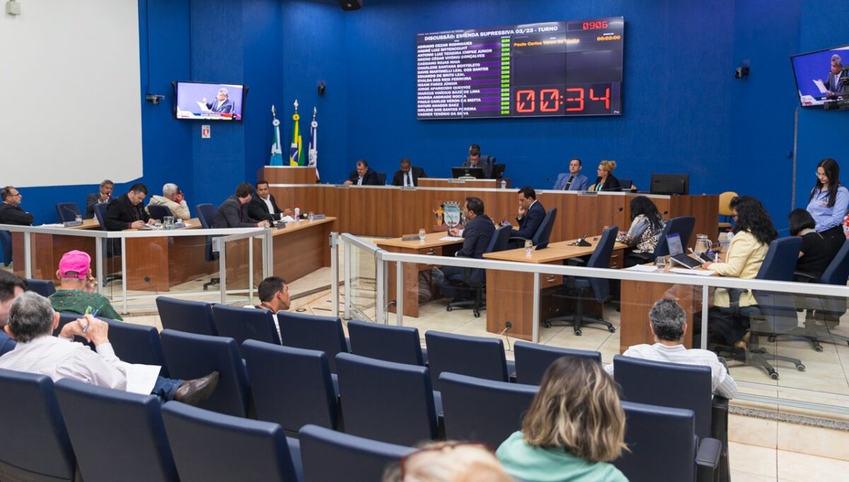 Câmara de Três Lagoas aprova orçamento de 2024 em primeira votação