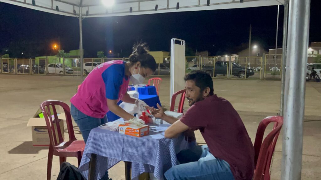 Sesau encerra Novembro Azul com brincadeiras e exames no Parque dos Ipês