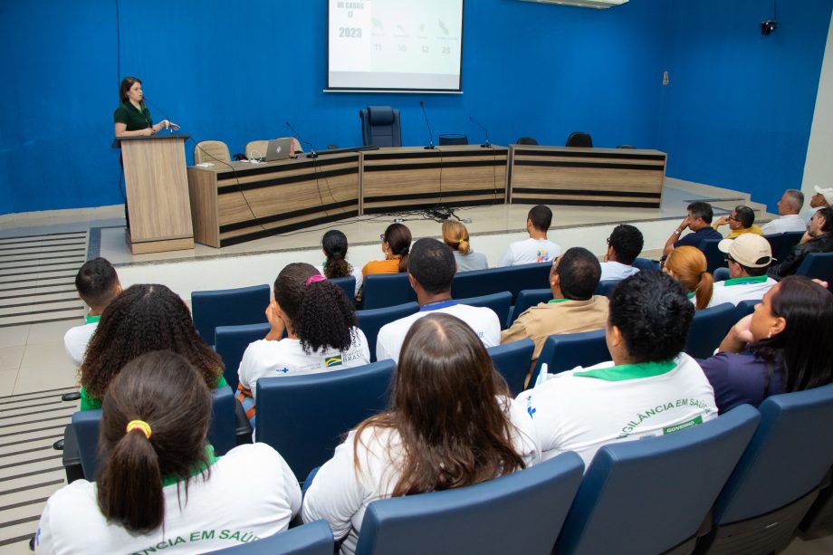 CAPACITAÇÃO – Saúde realiza treinamento para agentes de endemias com foco em leishmaniose CAPACITAÇÃO – Saúde realiza treinamento para agentes de endemias com foco em leishmaniose