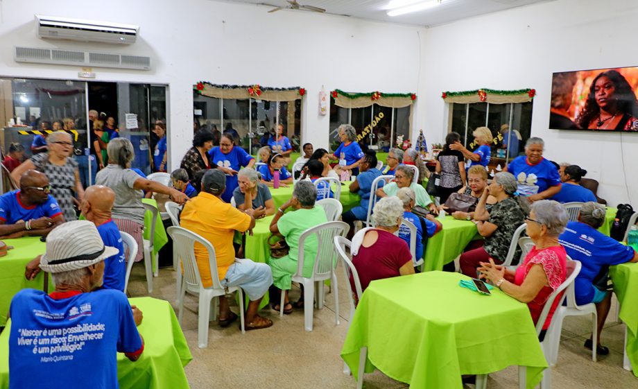 SMAS encerra atividades de 2023 com Serviço de Convivência para a Melhor Idade