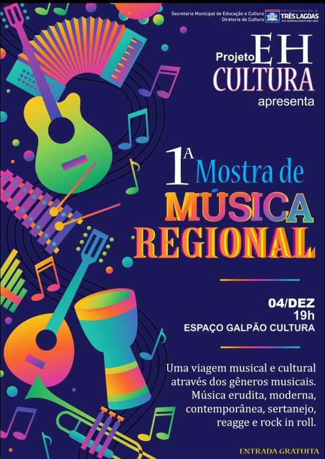 Diretoria de Cultura divulga agenda dos espetáculos de fim de ano estrelados pelos alunos dos Núcleos
