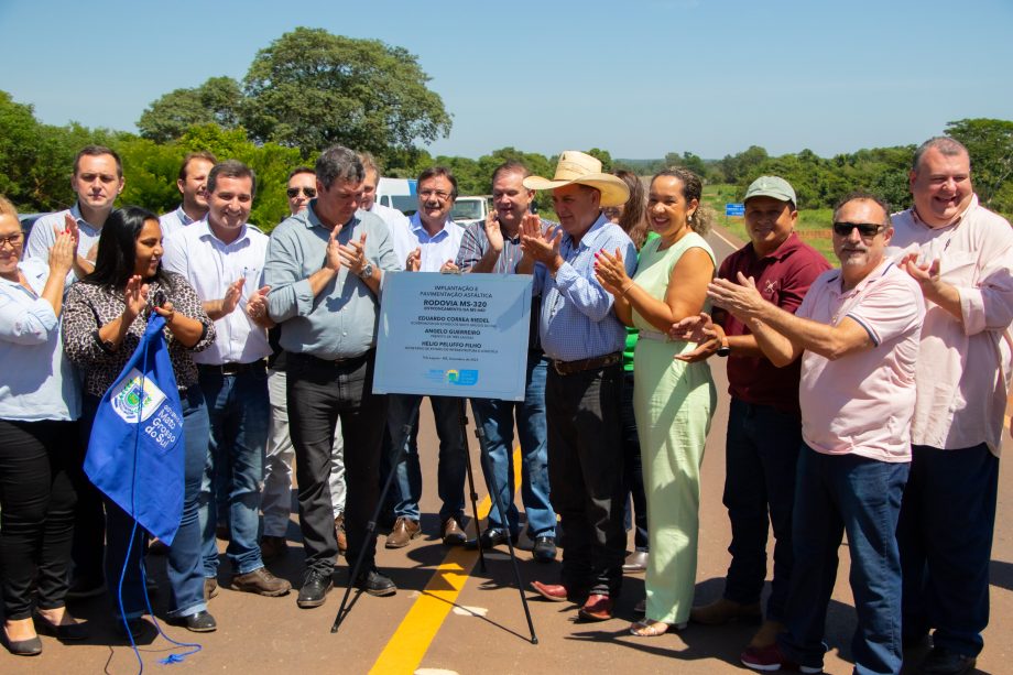 Encontro emblemático de Eduardo Riedel e Angelo Guerreiro resulta em recorde de obras para Três Lagoas