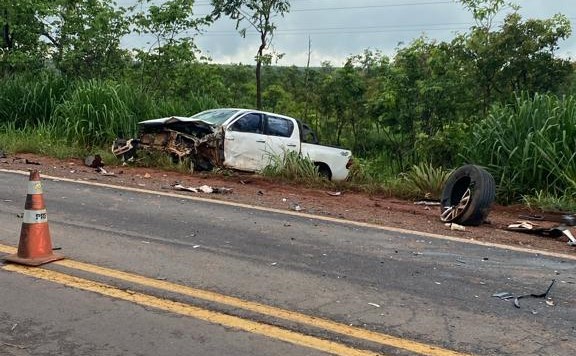 BR 262 registra mais um acidente com vítima fatal no trecho entre Três Lagoas/Água Clara