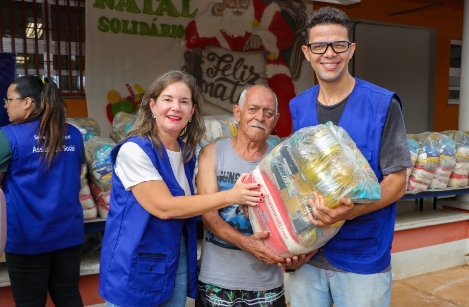 Assistência Social encerra entregas das cestas da Campanha Natal Solidário para 4.724 famílias de Três Lagoas