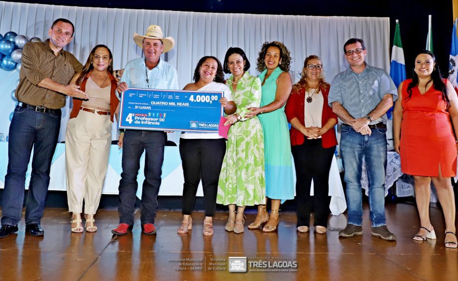 4° Prêmio Professor(a) da Infância 2023 teve seis professores vencedores dos 59 inscritos