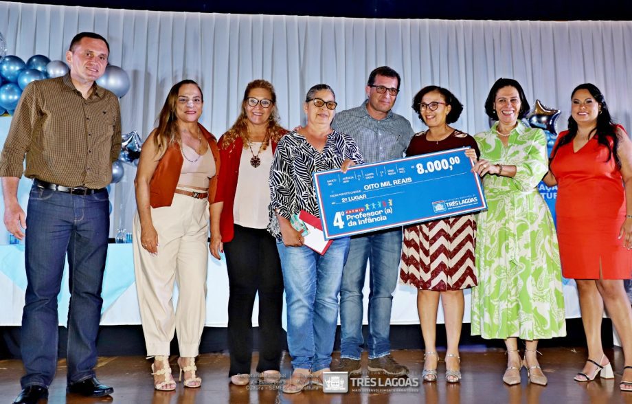 4° Prêmio Professor(a) da Infância 2023 teve seis professores vencedores dos 59 inscritos