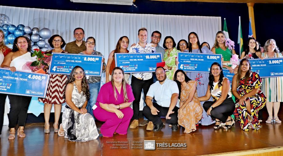 4° Prêmio Professor(a) da Infância 2023 teve seis professores vencedores dos 59 inscritos