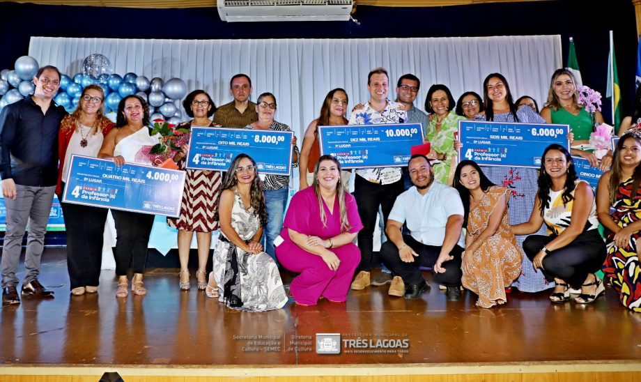 4° Prêmio Professor(a) da Infância 2023 teve seis professores vencedores dos 59 inscritos