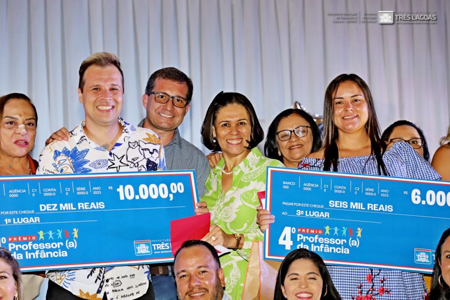 4° Prêmio Professor(a) da Infância 2023 teve seis professores vencedores dos 59 inscritos