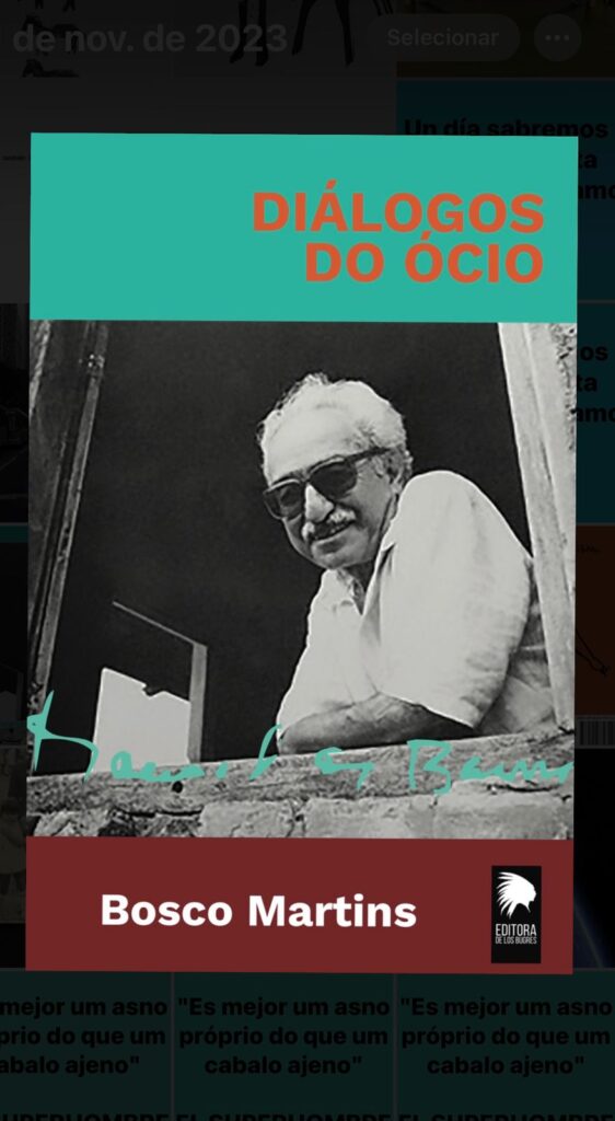 Lançamento de “Diálogos do Ócio” abre comemorações aniversário de Manoel de Barros Lançamento de “Diálogos do Ócio” abre comemorações aniversário de Manoel de Barros