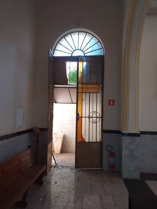 Igreja São Sebastião em Andradina é alvo de arrombamento e tentativa de furto