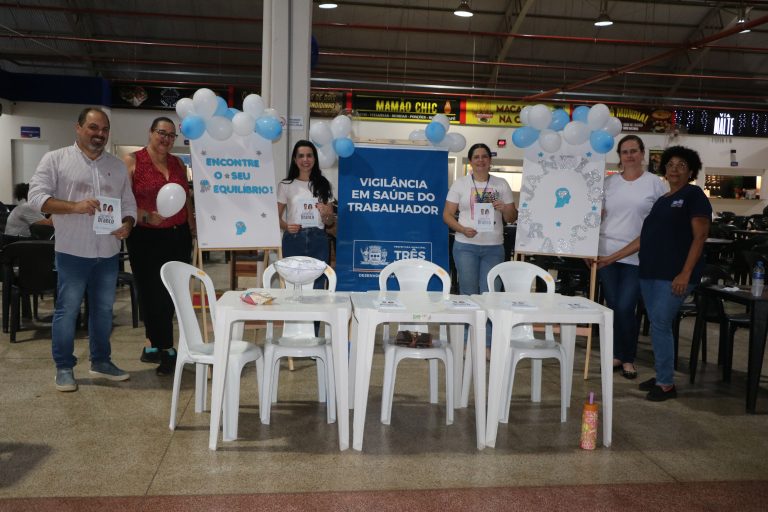 VISAT e RAPS promovem ação pelo Janeiro Branco na Feira Central Turística VISAT e RAPS promovem ação pelo Janeiro Branco na Feira Central Turística