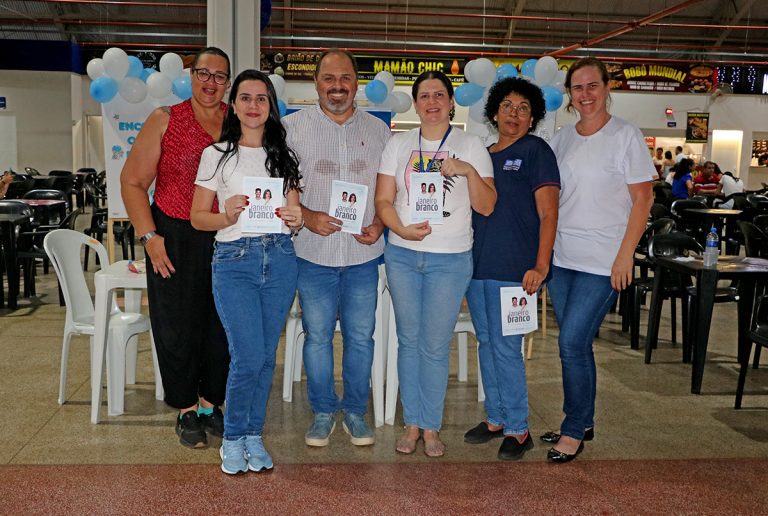 VISAT e RAPS promovem ação pelo Janeiro Branco na Feira Central Turística VISAT e RAPS promovem ação pelo Janeiro Branco na Feira Central Turística