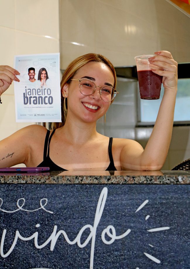 VISAT e RAPS promovem ação pelo Janeiro Branco na Feira Central Turística VISAT e RAPS promovem ação pelo Janeiro Branco na Feira Central Turística