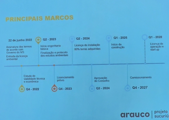 Gigante chilena consegue Licença Prévia para fábrica de celulose em Inocência