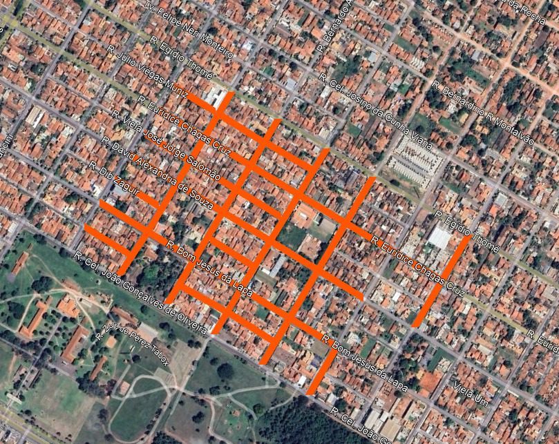 Prefeitura de Três Lagoas executa última etapa de recapeamento de trechos de 39 ruas do Bairro Vila Nova
