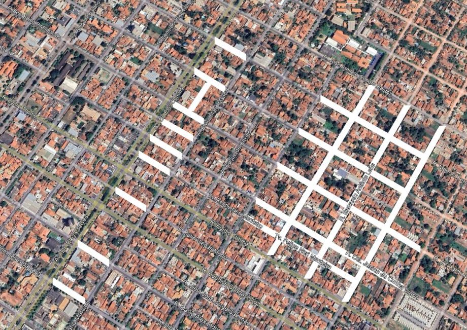 Prefeitura de Três Lagoas executa última etapa de recapeamento de trechos de 39 ruas do Bairro Vila Nova