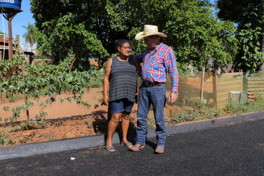 Prefeitura finaliza obra que deixa 100% da NOB pavimentada