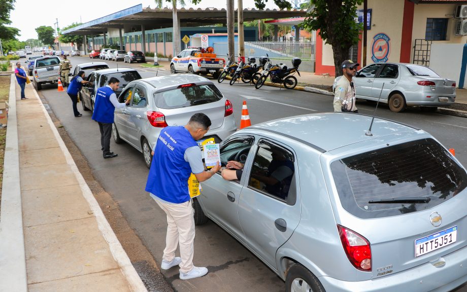 Trabalho de conscientização para o Trânsito no Carnaval continua