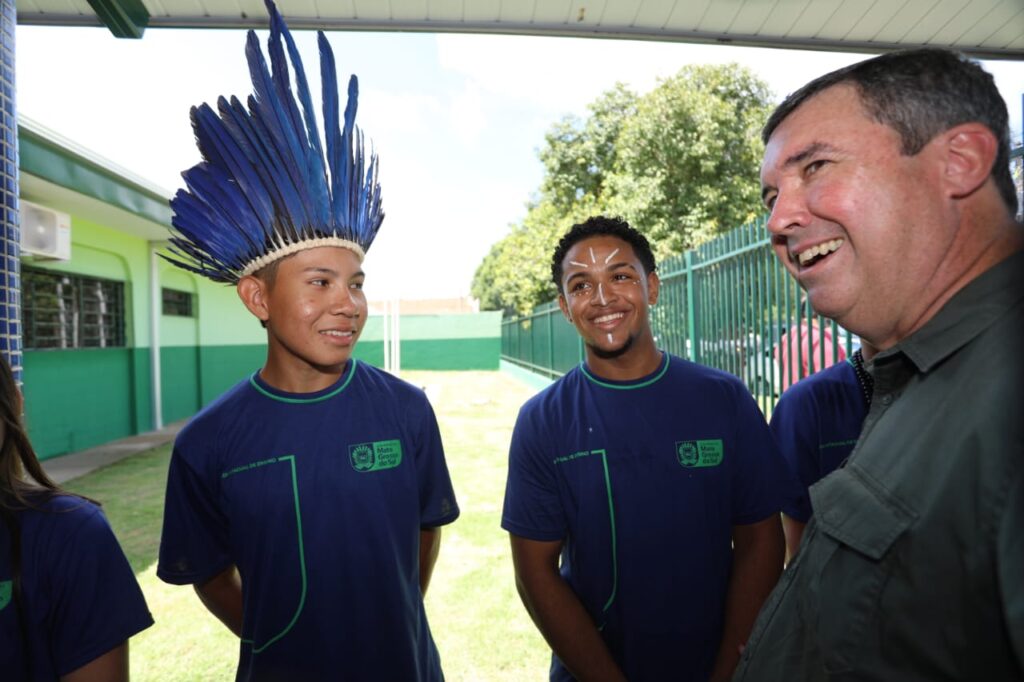 Miranda recebe pacote de obras do Governo de MS com escola, creche e Corpo de Bombeiros