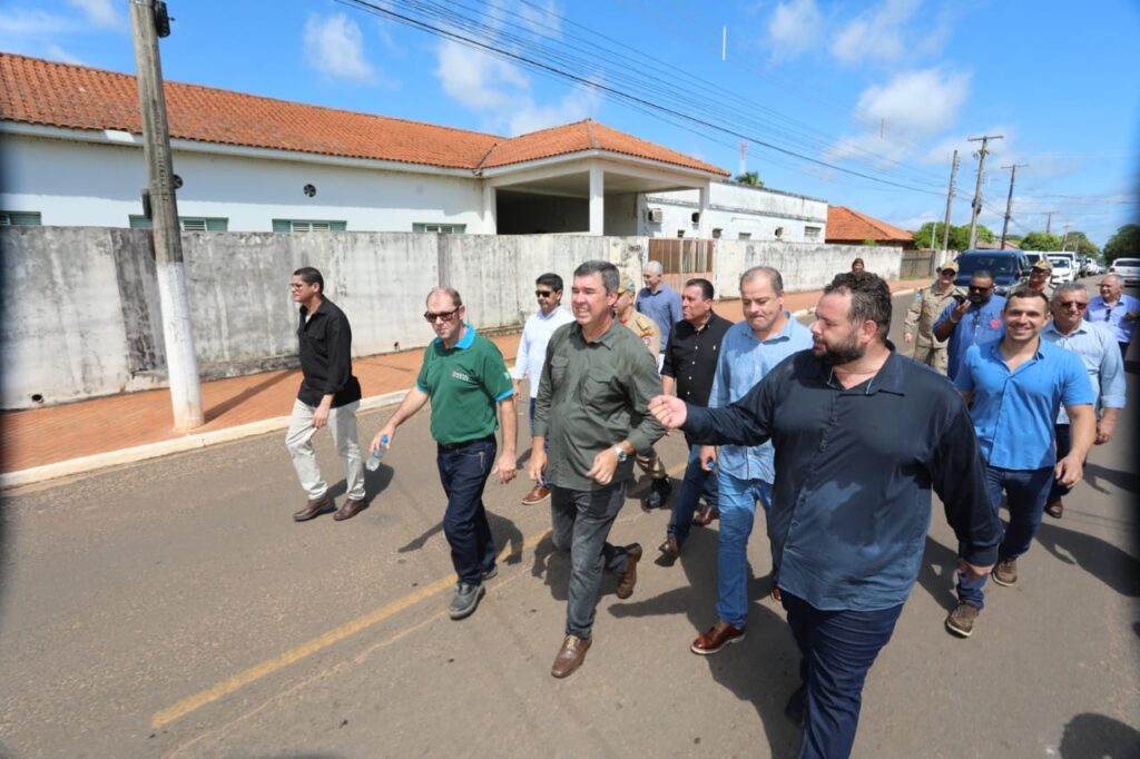 Miranda recebe pacote de obras do Governo de MS com escola, creche e Corpo de Bombeiros