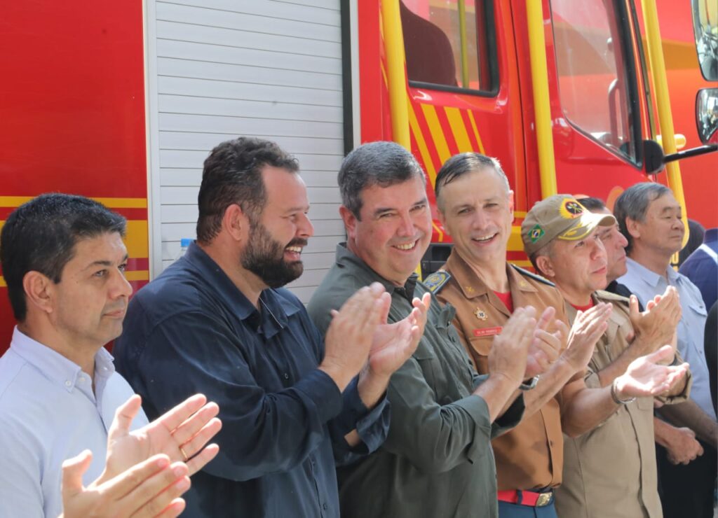 Miranda recebe pacote de obras do Governo de MS com escola, creche e Corpo de Bombeiros