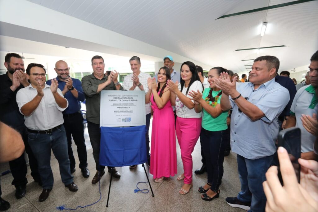 Miranda recebe pacote de obras do Governo de MS com escola, creche e Corpo de Bombeiros