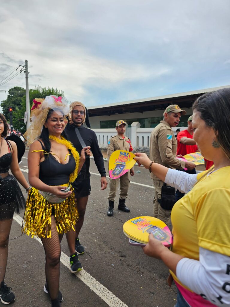 Conselho Estadual dos Direitos da Mulher vai aos blocos reforçar que o não é não Conselho Estadual dos Direitos da Mulher vai aos blocos reforçar que o não é não