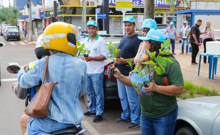 SMS em parceria com a Sanesul realizou blitz educativa em comemoração ao Dia Mundial da Água SMS em parceria com a Sanesul realizou blitz educativa em comemoração ao Dia Mundial da Água