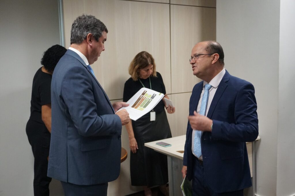 Setor florestal e expansão econômica de MS são destacados em lançamento de plano nacional Setor florestal e expansão econômica de MS são destacados em lançamento de plano nacional