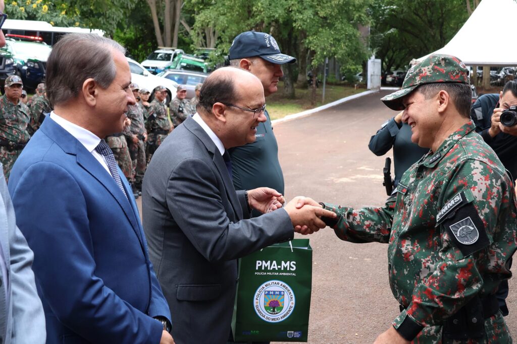 Polícia Militar Ambiental de MS recebe R$ 5 milhões em investimentos no aniversário de 37 anos Polícia Militar Ambiental de MS recebe R$ 5 milhões em investimentos no aniversário de 37 anos