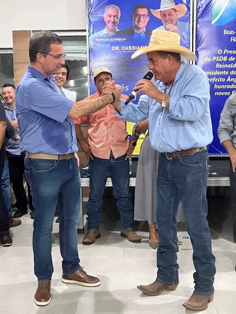 Cassiano Maia é anunciado como pré-candidato a prefeitura de Três Lagoas em ato de filiação do PSDB Cassiano Maia é anunciado como pré-candidato a prefeitura de Três Lagoas em ato de filiação do PSDB