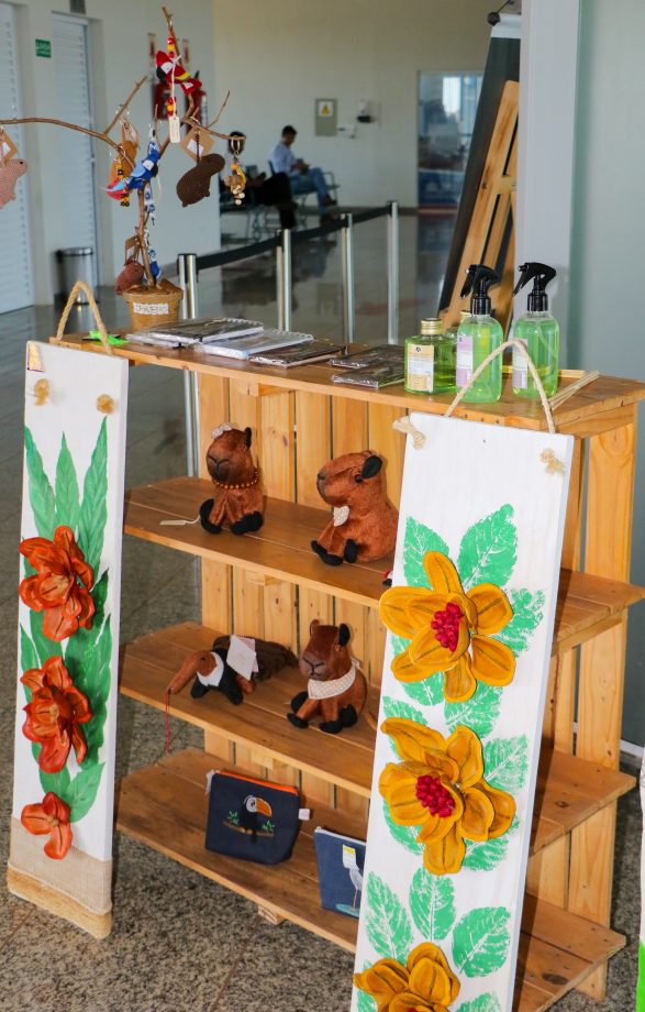 Casa do Artesão inaugura espaço no Aeroporto Municipal Plínio Alarcon