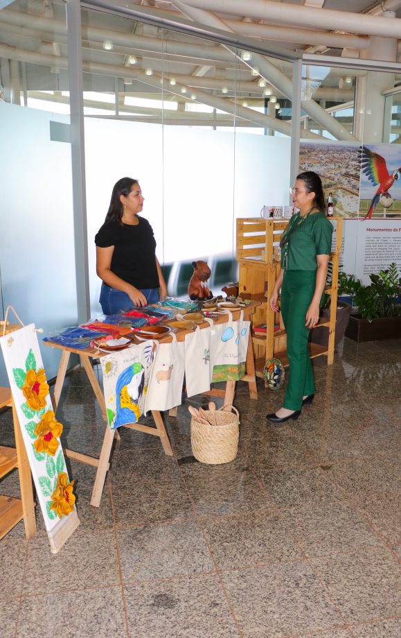 Casa do Artesão inaugura espaço no Aeroporto Municipal Plínio Alarcon