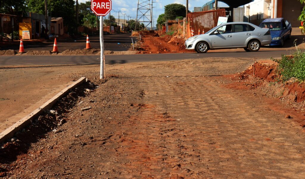 Obras do novo acesso às Moreninhas avançam e 63% dos serviços já estão executados